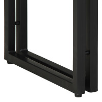 Produktbild för Konsolbord Flerfärgsdesign 90 x 33 x 75 cm Solid återvunnen trä