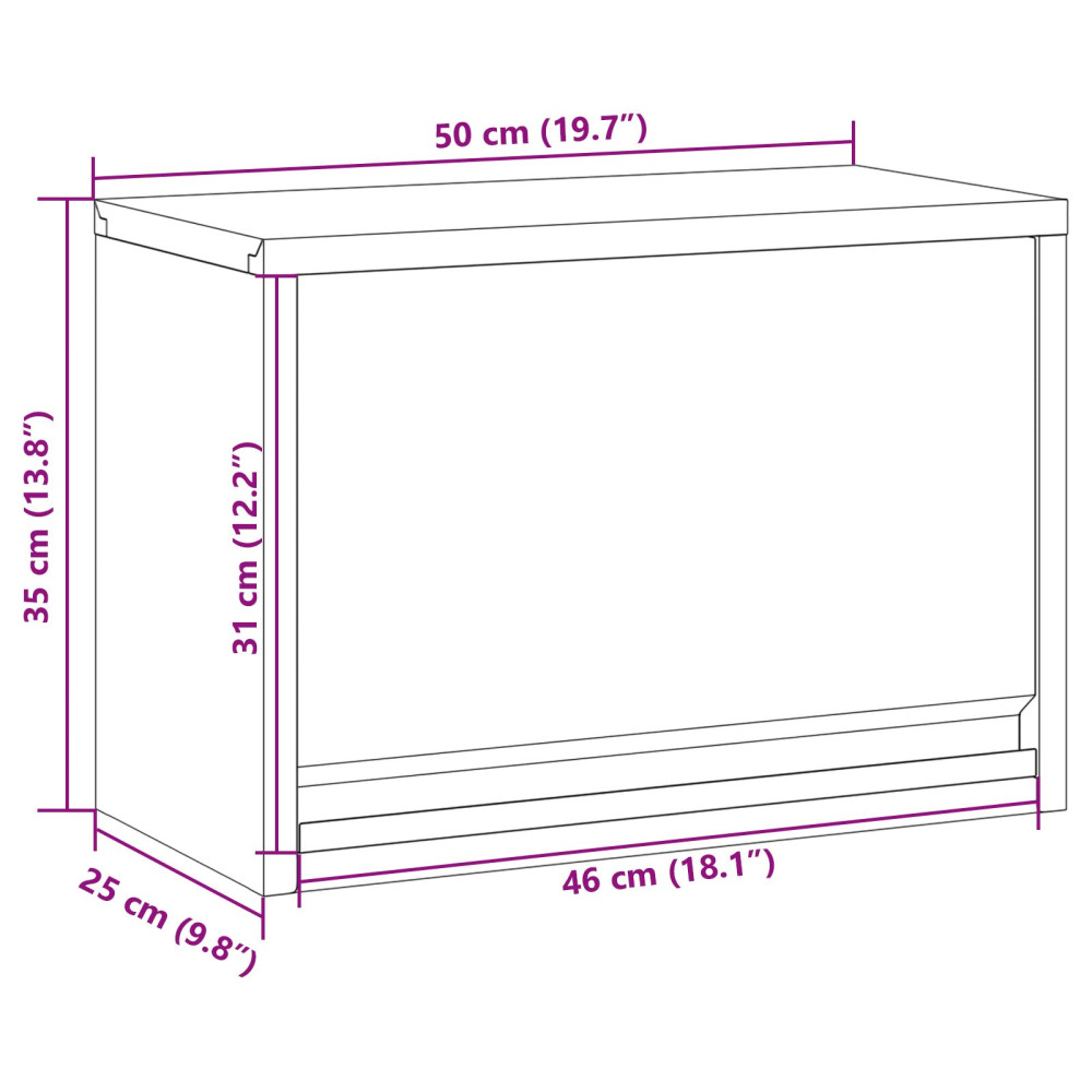Produktbild för Verktygsskåp med lagring Svart och Grå 50 x 25 x 35 cm