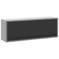 Produktbild för Verktygsskåp med lagring Svart och Grå 100 x 25 x 35 cm