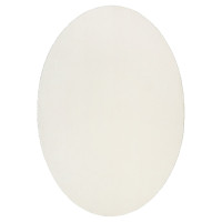 Produktbild för Områdesmattor Oval HUARTE Kräm 120 x 170 cm 100% Polyester