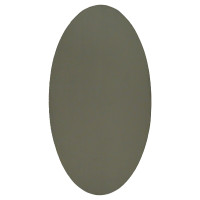 Produktbild för Områdesmattor Oval HUARTE Skogsgrön 80 x 150 cm 100% Polyester