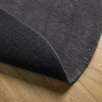 Produktbild för Områdesmattor HUARTE Antracit 100 x 200 cm Polyester