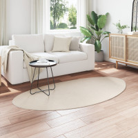 Produktbild för Områdesmattor HUARTE Beige 100 x 200 cm Polyester