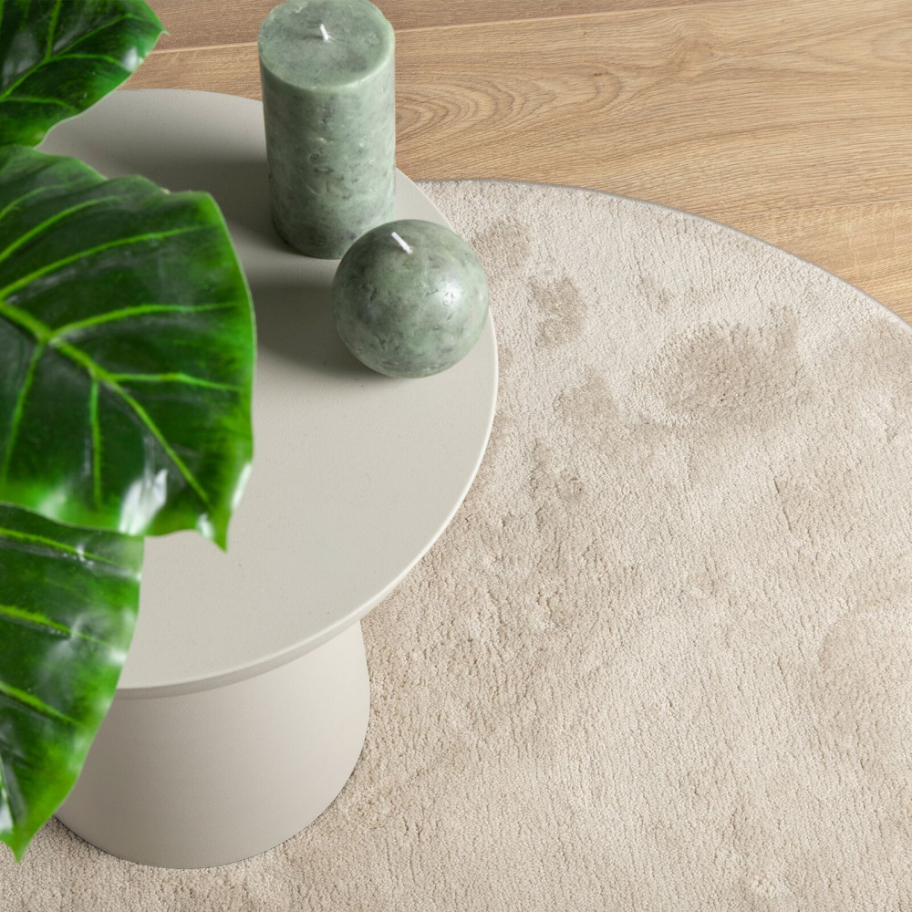 Produktbild för Områdesmattor HUARTE Beige 160 x 230 cm Polyester