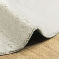 Produktbild för Områdesmattor HUARTE Kräm 100 x 200 cm Polyester