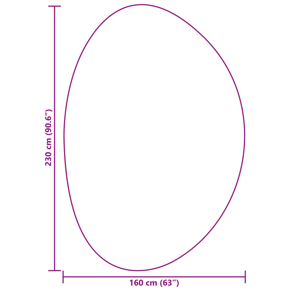 Produktbild för Områdesmattor HUARTE Kräm 160 x 230 cm Polyester