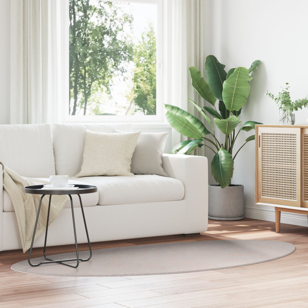 Produktbild för Områdesmattor HUARTE Sand 100 x 200 cm Polyester