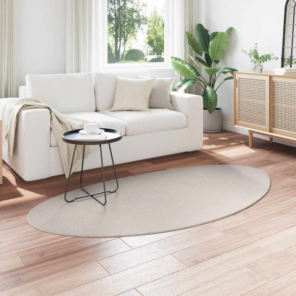 Produktbild för Områdesmattor HUARTE Sand 100 x 200 cm Polyester