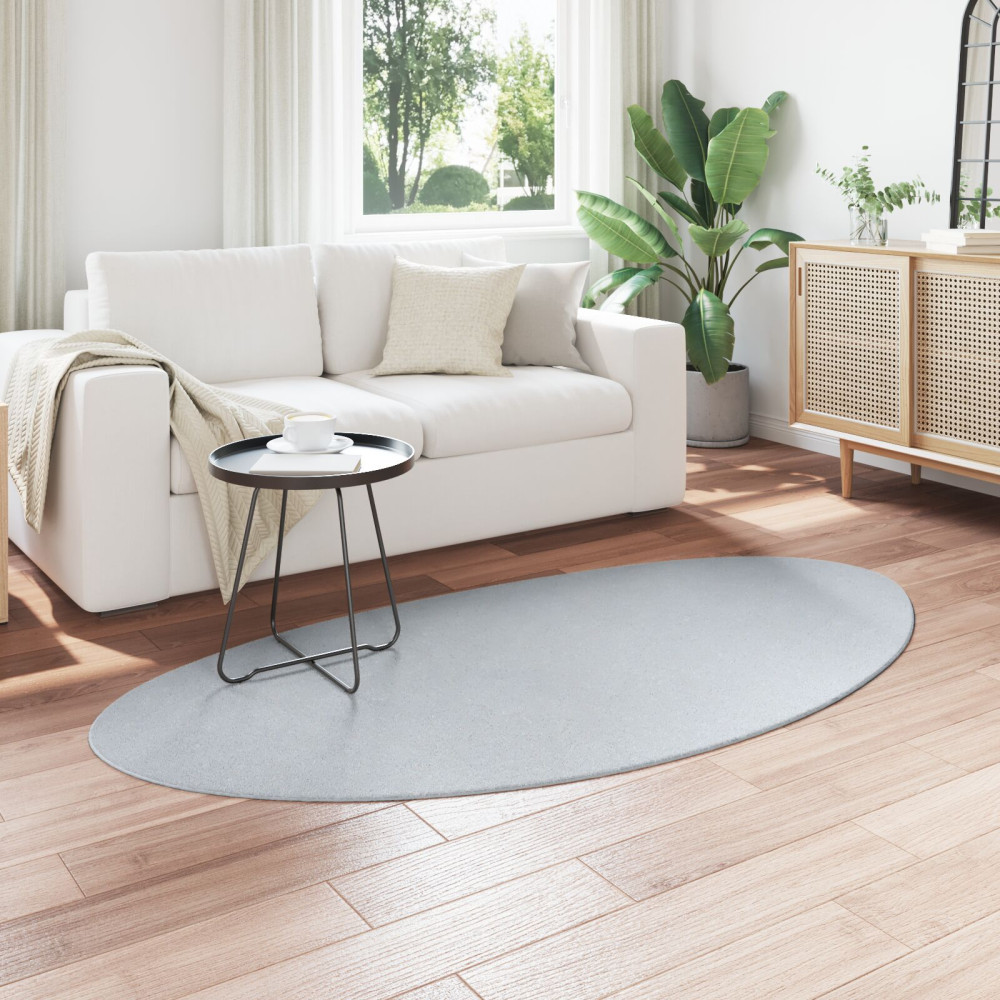 Produktbild för Områdesmattor HUARTE Grå 100 x 200 cm Polyester
