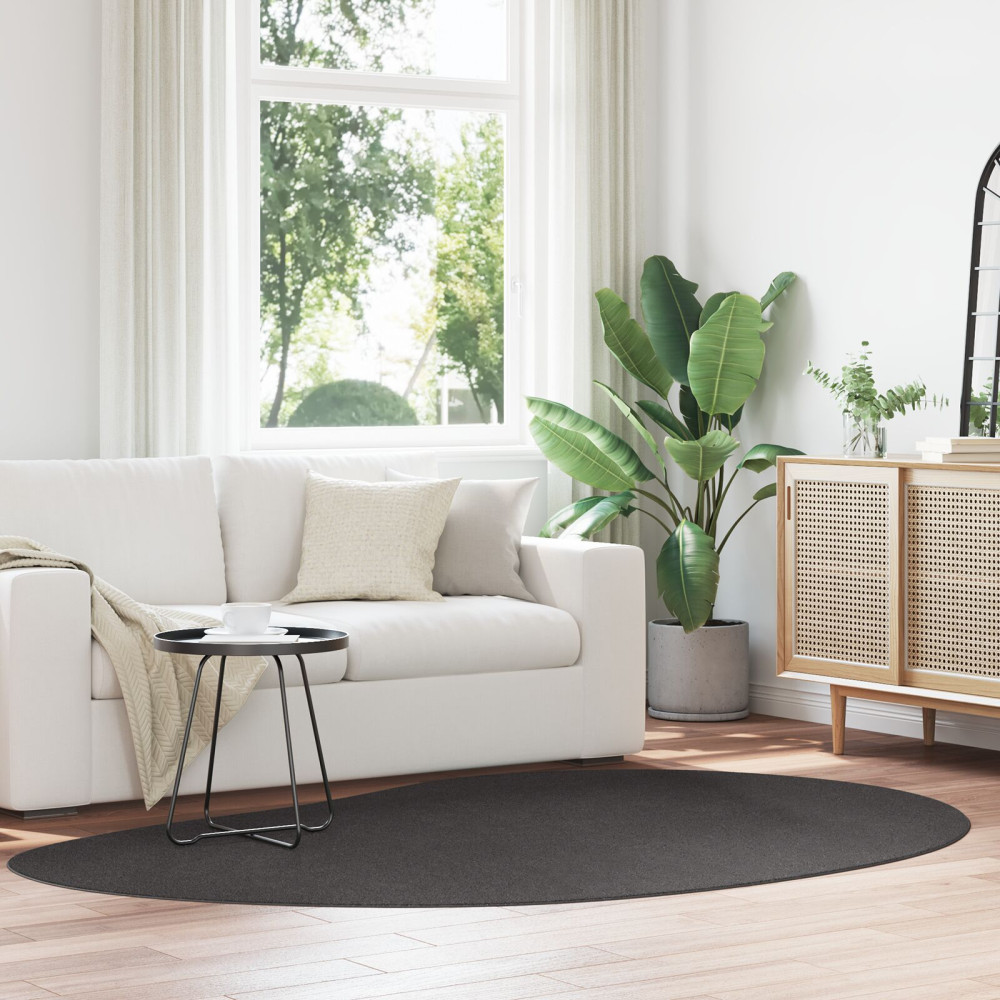 Produktbild för Områdesmattor HUARTE Antracit 160 x 230 cm Polyester