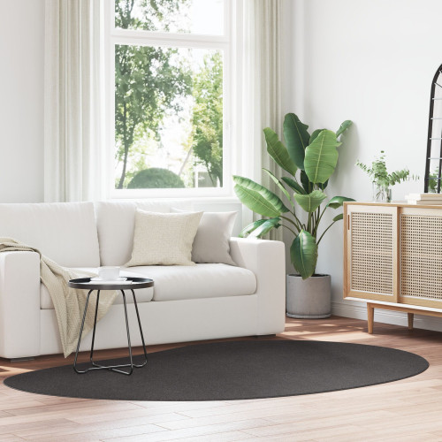 vidaXL Områdesmattor HUARTE Antracit 160 x 230 cm Polyester