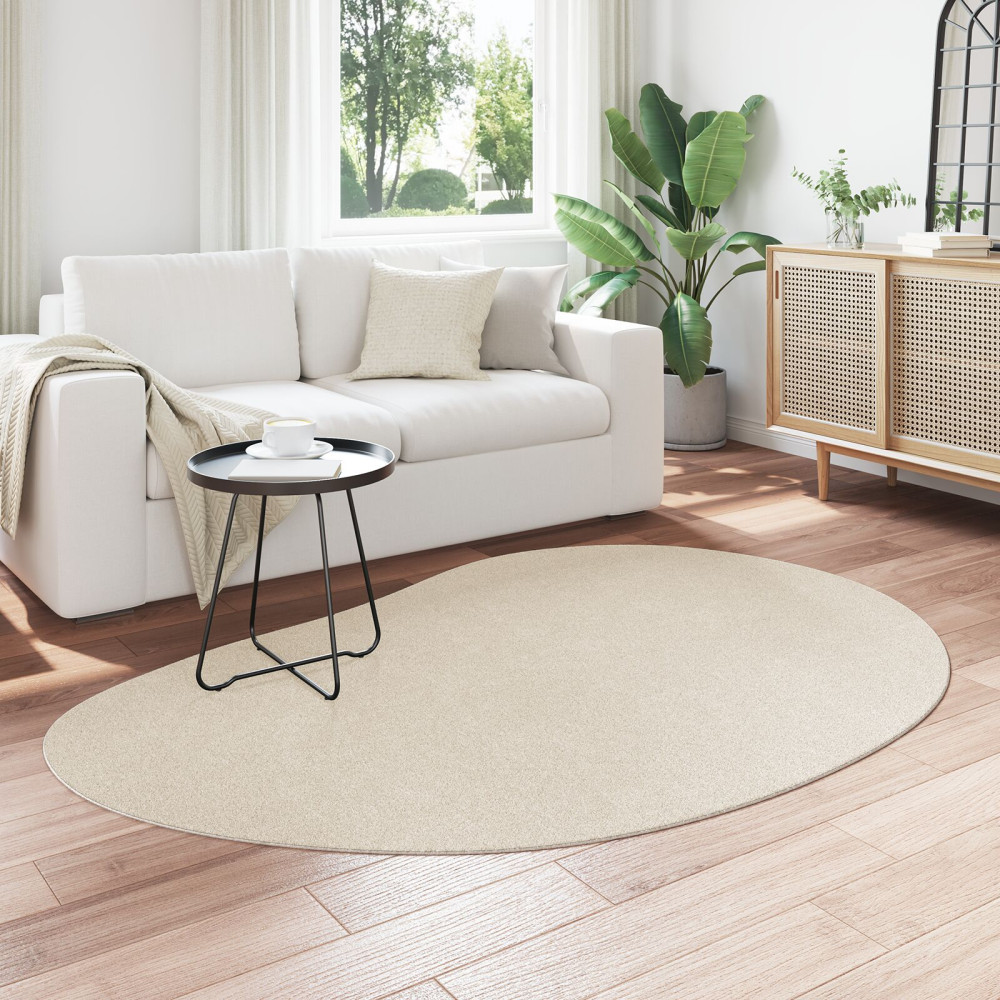 Produktbild för Områdesmattor HUARTE Beige 140 x 200 cm Polyester