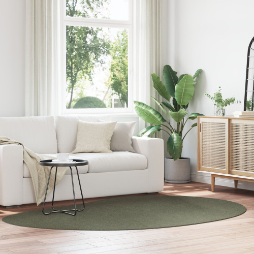 vidaXL Områdesmattor HUARTE Skoggrön 160 x 230 cm Polyester - Mattor