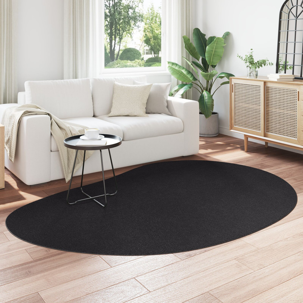 Produktbild för Områdesmattor HUARTE Svart 160 x 230 cm Polyester