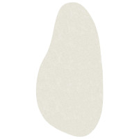 Produktbild för Områdesmattor HUARTE Kräm 100 x 200 cm Polyester
