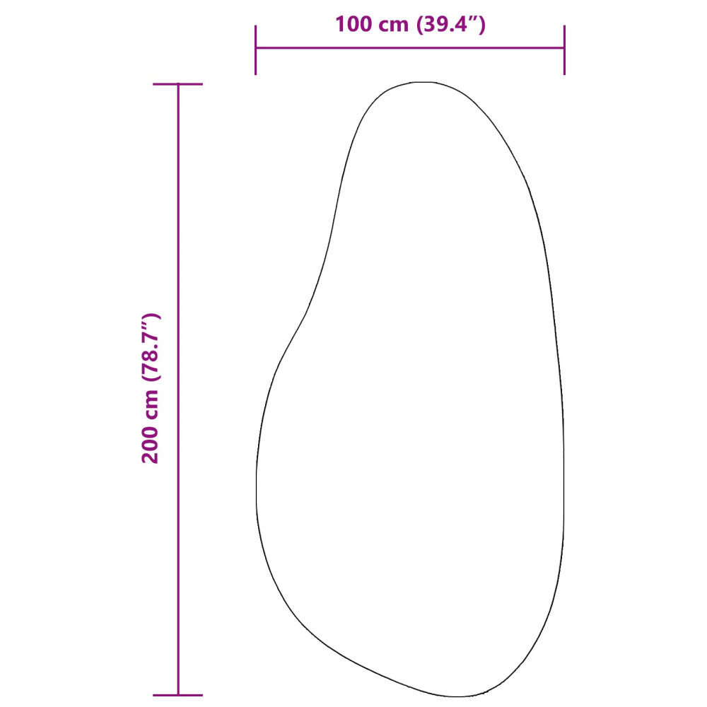 Produktbild för Områdesmattor HUARTE Kräm 100 x 200 cm Polyester