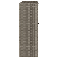 Produktbild för Förvaringsskåp med hylla med dörr Grå 100 x 36 x 102 cm Rotting