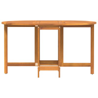 Produktbild för Trädgårdsbord Brun 110 x 60 x 72 cm Massivt Akaciaträ