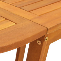 Produktbild för Trädgårdsbord Brun 110 x 60 x 72 cm Massivt Akaciaträ