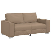 Produktbild för Tvåsitssoffa Cappuccino 180 cm Konstläder