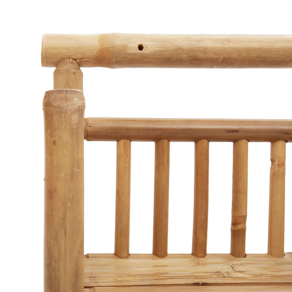 Produktbild för Vägg hylla med hylla Naturfärg 40 x 13 x 44 cm Bambu