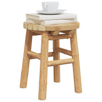 Produktbild för Pall Naturlig bambu 30 x 30 x 36 cm Bambu