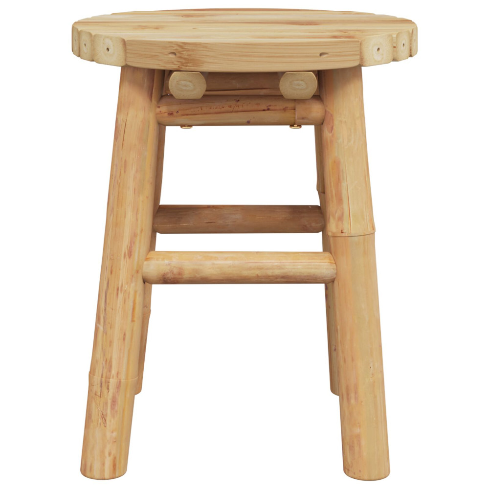 Produktbild för Pall Naturlig bambu 30 x 30 x 36 cm Bambu