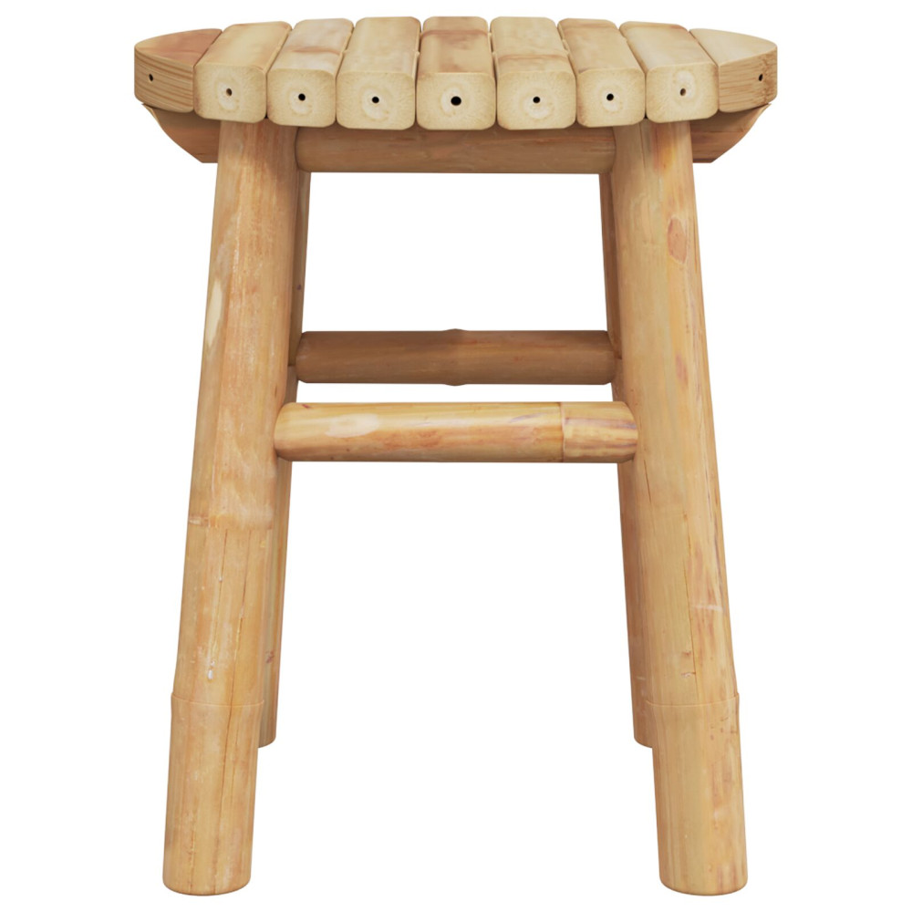 Produktbild för Pall Naturlig bambu 30 x 30 x 36 cm Bambu