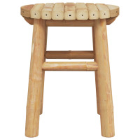 Produktbild för Pall Naturlig bambu 30 x 30 x 36 cm Bambu