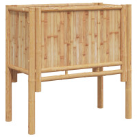 Produktbild för Höjd bädd Brun 70 x 35 x 70 cm Bambu
