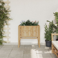 Produktbild för Höjd bädd Brun 70 x 35 x 70 cm Bambu