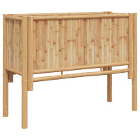 Produktbild för Höjd bädd Brun 90 x 35 x 70 cm Bambu