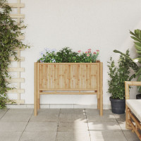 Produktbild för Höjd bädd Brun 90 x 35 x 70 cm Bambu