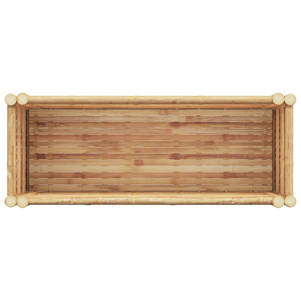 Produktbild för Höjd bädd Brun 90 x 35 x 70 cm Bambu