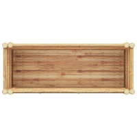 Produktbild för Höjd bädd Brun 90 x 35 x 70 cm Bambu