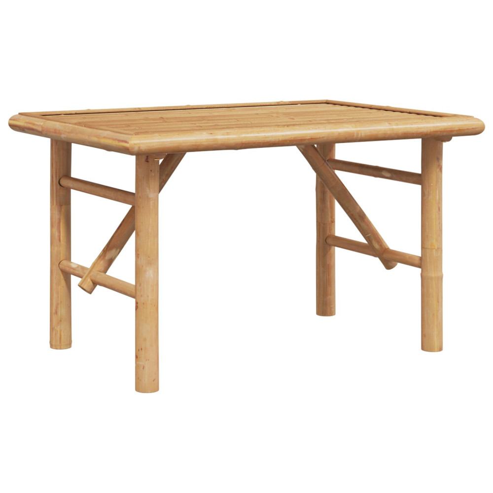 Produktbild för Kaffeebord Brun 70 x 40 x 36 cm Bambu