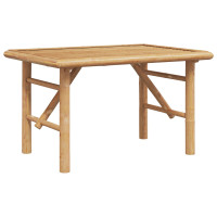 Produktbild för Kaffeebord Brun 70 x 40 x 36 cm Bambu