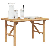 Produktbild för Kaffeebord Brun 70 x 40 x 36 cm Bambu
