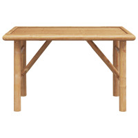 Produktbild för Kaffeebord Brun 70 x 40 x 36 cm Bambu