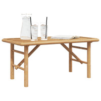 Produktbild för Kaffeebord Brun 90 x 50 x 43 cm Bambu