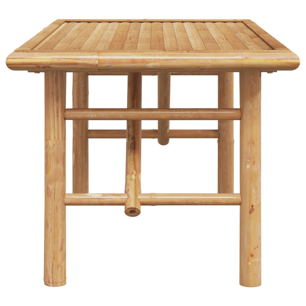 Produktbild för Kaffeebord Brun 90 x 50 x 43 cm Bambu