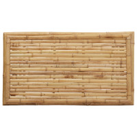 Produktbild för Kaffeebord Brun 90 x 50 x 43 cm Bambu