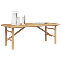Produktbild för Kaffeebord Brun 110 x 50 x 43 cm Bambu