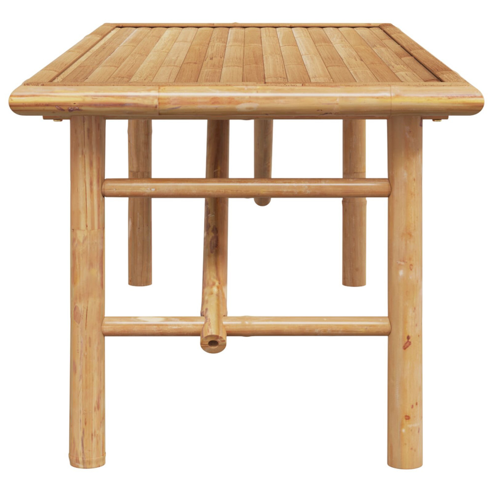 Produktbild för Kaffeebord Brun 110 x 50 x 43 cm Bambu