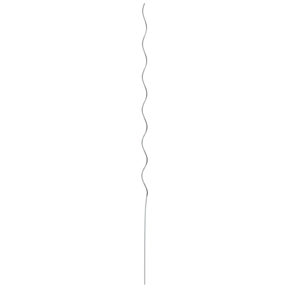 Produktbild för Växtstöd 50 pcs Silver 150 x 0,6 x 0,6 cm Stål