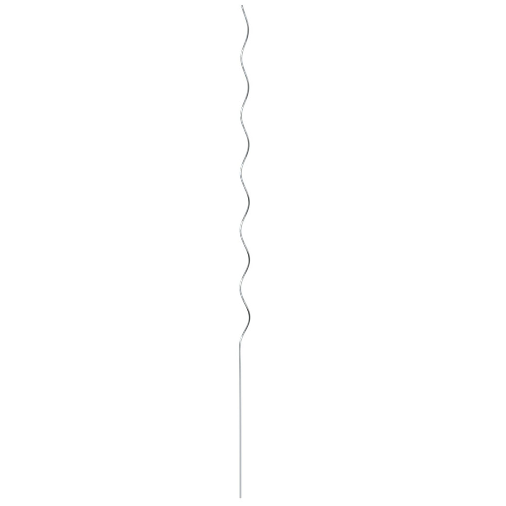 Produktbild för Växtstöd 20 pcs Silver 150 x 0,6 x 0,6 cm Stål