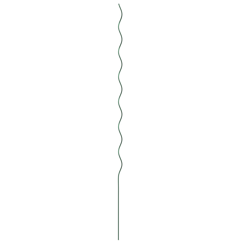 Produktbild för Växtstöd 5 pcs Grön 170 x 0,6 x 0,6 cm Stål