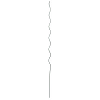 Produktbild för Växtstöd 50 pcs Grön 150 x 0,6 x 0,6 cm Stål