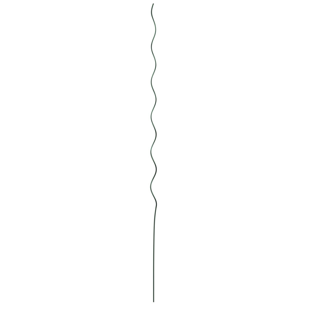 Produktbild för Växtstöd 5 pcs Grön 150 x 0,6 x 0,6 cm Stål