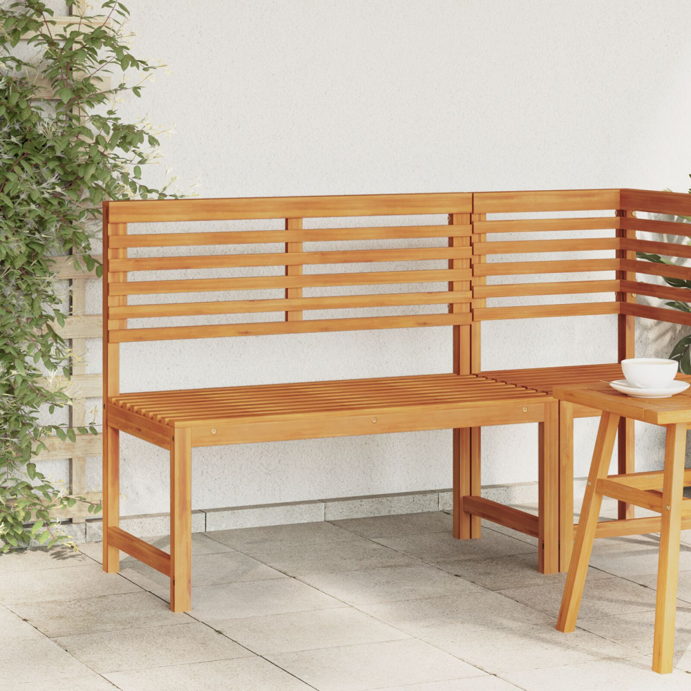 Produktbild för Trädgård Stol Brun 100 x 50 x 91cm Massivt akaciaträ